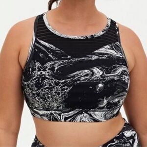 Torrid Active Mesh Mix Wireless Low Impact Sports Bra 1